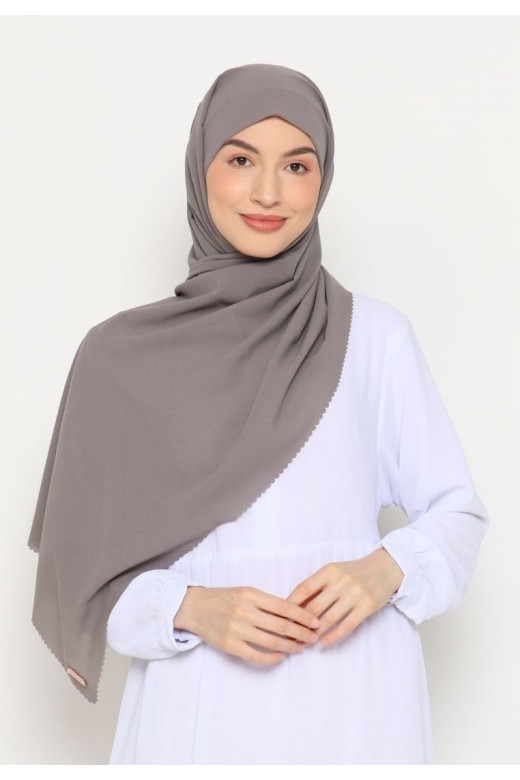 Pasmina Instan Lasercut Grey